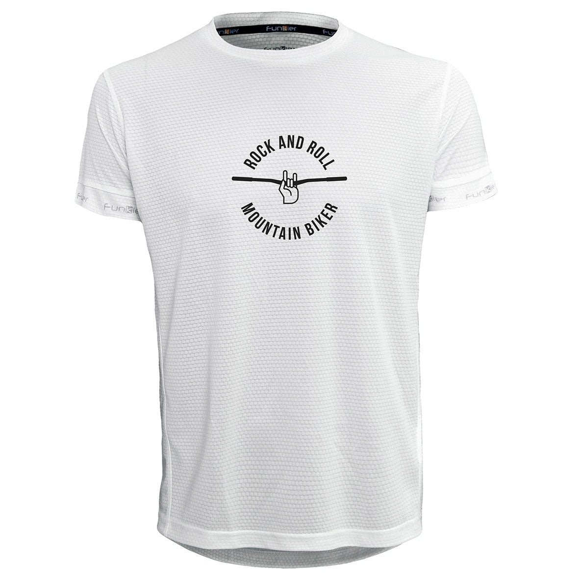 Funkier | לאוהבי רכיבה חולצת דרייפיט אופנתית גזרת יוניסקס בעיצוב ROCK AND ROLL