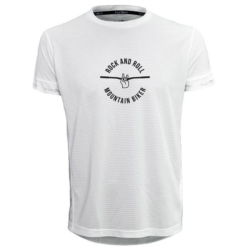 Funkier | לאוהבי רכיבה חולצת דרייפיט אופנתית גזרת יוניסקס בעיצוב ROCK AND ROLL