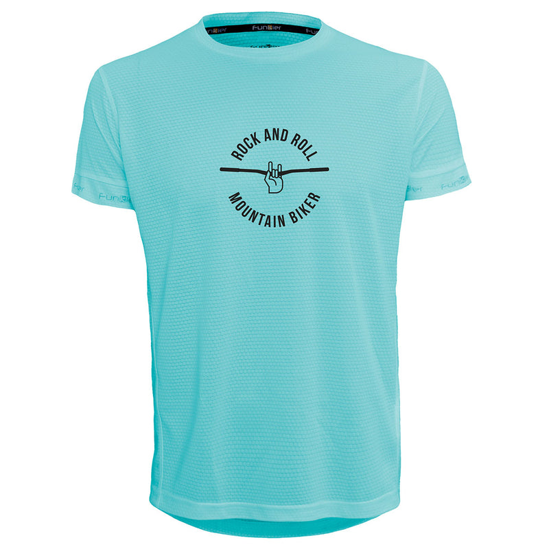 Funkier | לאוהבי רכיבה חולצת דרייפיט אופנתית גזרת יוניסקס בעיצוב ROCK AND ROLL