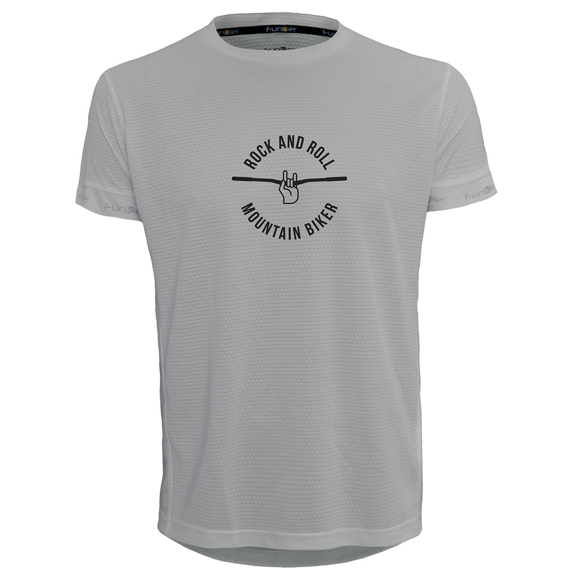 Funkier | לאוהבי רכיבה חולצת דרייפיט אופנתית גזרת יוניסקס בעיצוב ROCK AND ROLL