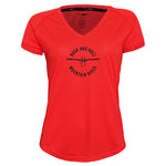 Funkier | לאוהבי רכיבה חולצת דרייפיט אופנתית גזרת נשים בעיצוב ROCK AND ROLL