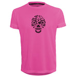 Funkier | לאוהבי רכיבה חולצת דרייפיט אופנתית גזרת יוניסקס בעיצוב BICYCLE-SKULL