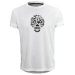 Funkier | לאוהבי רכיבה חולצת דרייפיט אופנתית גזרת יוניסקס בעיצוב BICYCLE-SKULL