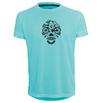 Funkier | לאוהבי רכיבה חולצת דרייפיט אופנתית גזרת יוניסקס בעיצוב BICYCLE-SKULL