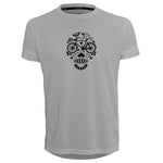 Funkier | לאוהבי רכיבה חולצת דרייפיט אופנתית גזרת יוניסקס בעיצוב BICYCLE-SKULL