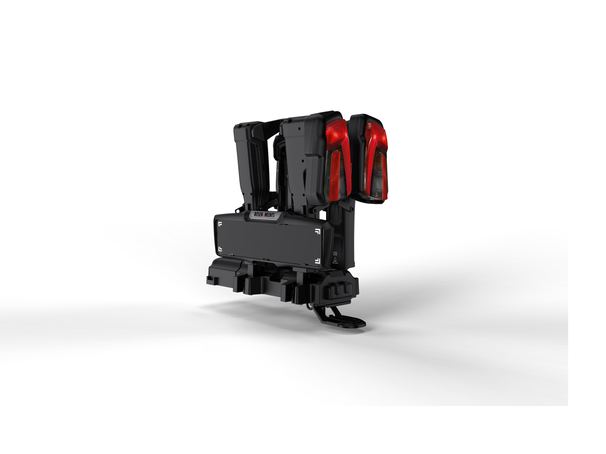 מנשא לוו גרירה אחורי לשני זוגות CHENFAN אופניים חשמליים