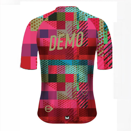Limited Edition Cycling Shirt - חולצת רכיבה לגברים בצבע ורוד